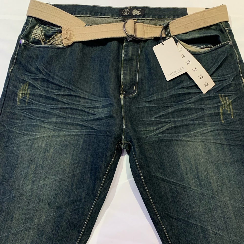 Native code denim jeans size 42 men’s never worn